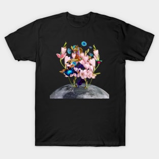 Moon Horse #collage T-Shirt